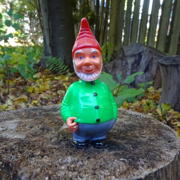 Vintage Bobblehead Elf Decoration Germany - Picture 1 of 6